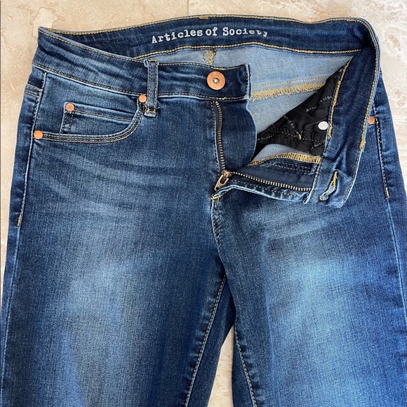 HP! Articles of Society Sarah Skinny Jeans Women’s Size 25 - Picture 4 of 13